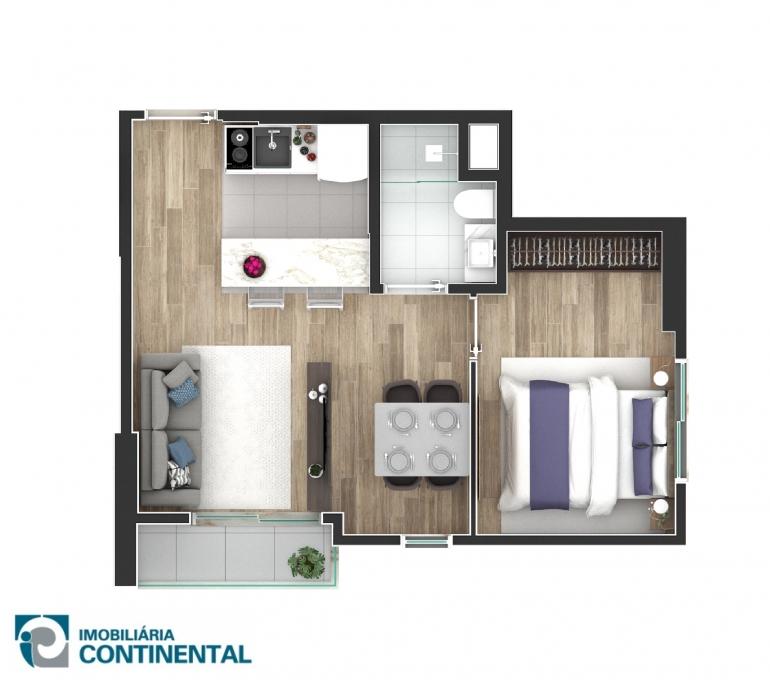 Apartamento, 1 quarto, 24 m² - Foto 5